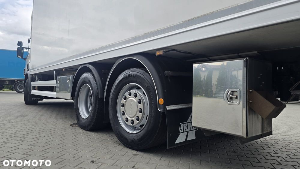 Scania P450 6x2 chłodnia Carrier 1250 8,6m długa full air pełen serwis ASO super stan! godna uwagi! - 4