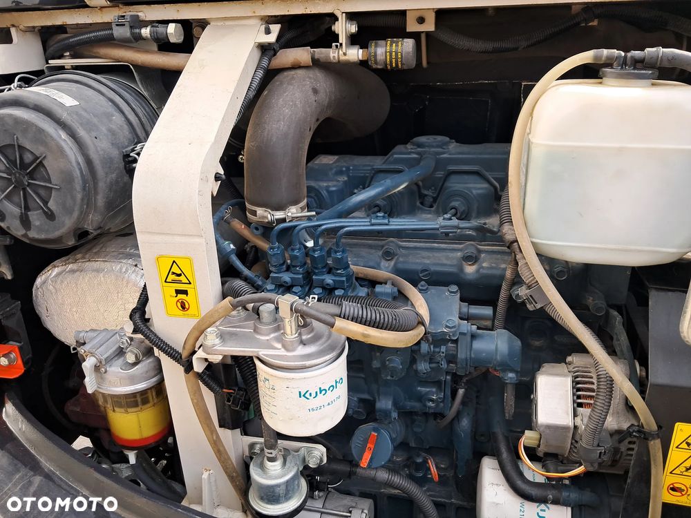 Kubota u48-4 waga 5t TON skarpówka hydrauliczna * 2019r * oświetlenie *dodatkowe linie hydrauliczne 2 łyżki lusterka minikoparka u55 u48 kx57 u50 jcb cat yanmar wacker sprawna - 13