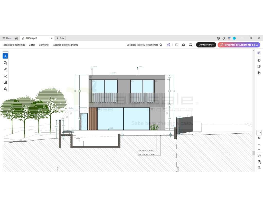 Terreno com Projeto para Moradia Isolada. Opção Chave na Mão - Grande imagem: 5/11