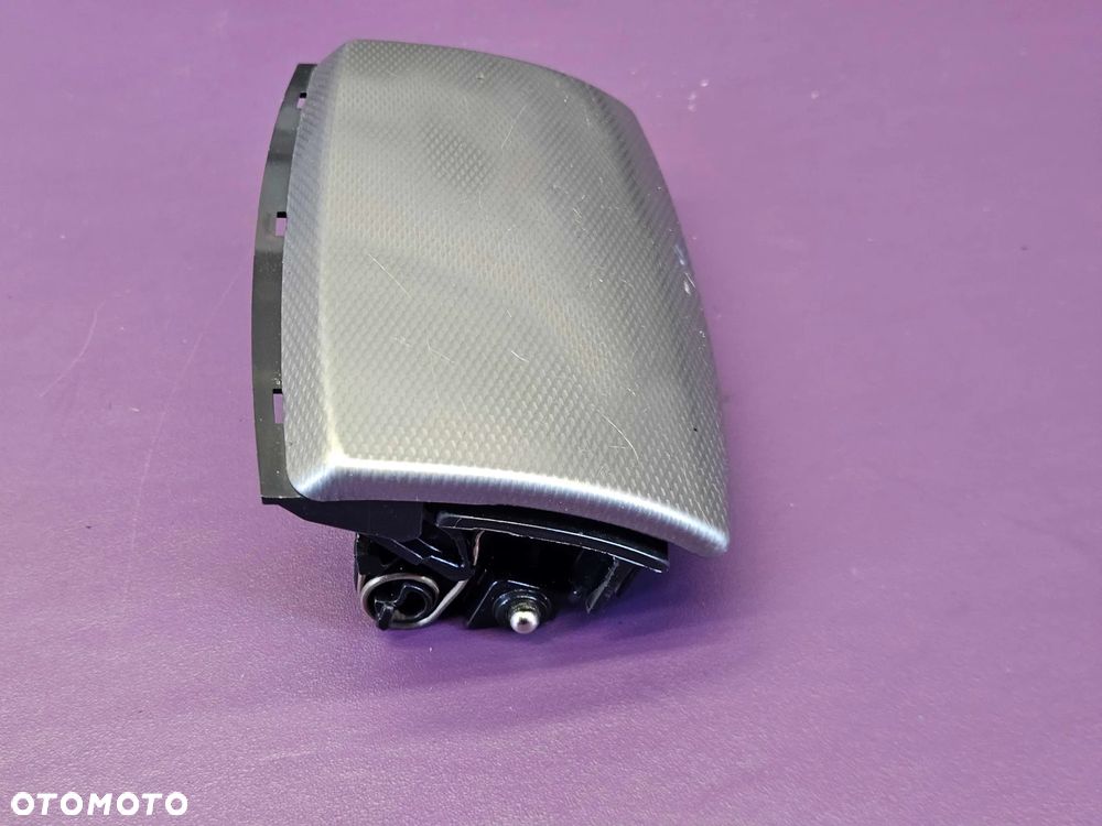 Popielniczka Tył Tylna 8E0857961 M 8E0858433 Klapka Wkład Srebrna Rybia Łuska Carbon Audi A4 B6 B7 - 8