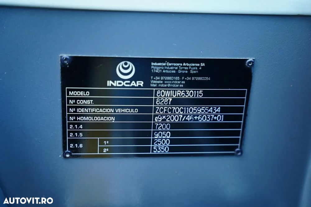 Iveco / INDCAR / WING / IMPORTAT / AER CONDITIONAT / - 34