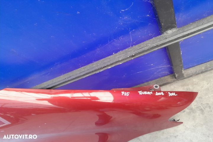 Aripa fata dreapta Volkswagen VW Touran 1 [facelift] [2006 - 2010] Mi - 1