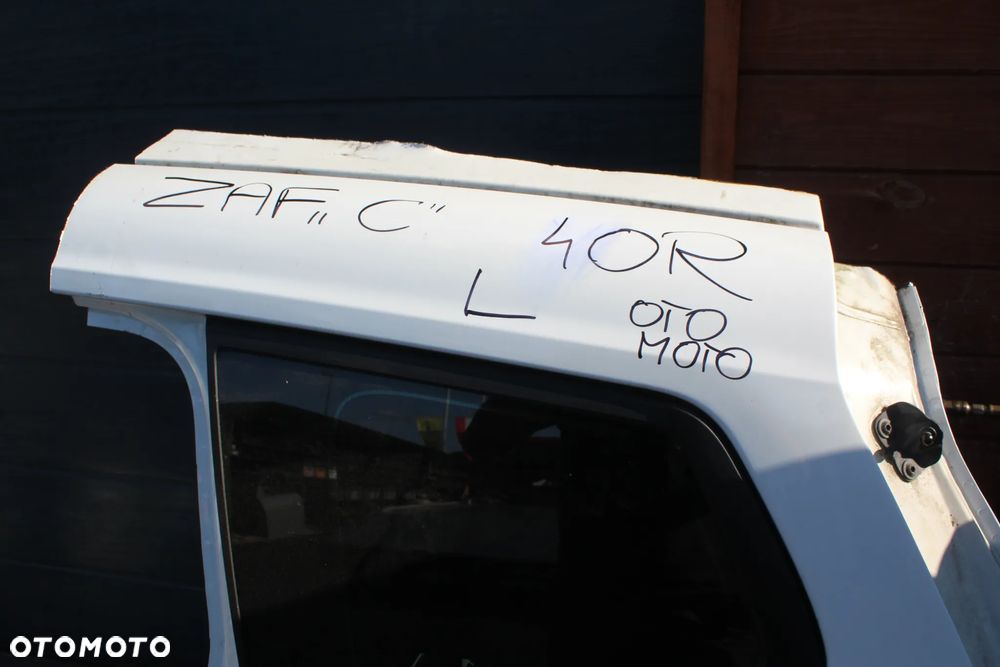 BŁOTNIK ĆWIARTKA LEWY BOK TYŁ LEWA TYLNA PRÓG OPEL ZAFIRA C 40R - 14