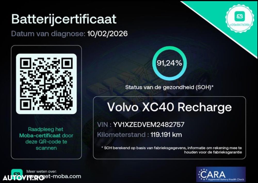 Volvo XC 40 P8 AWD Recharge RDesign - 36
