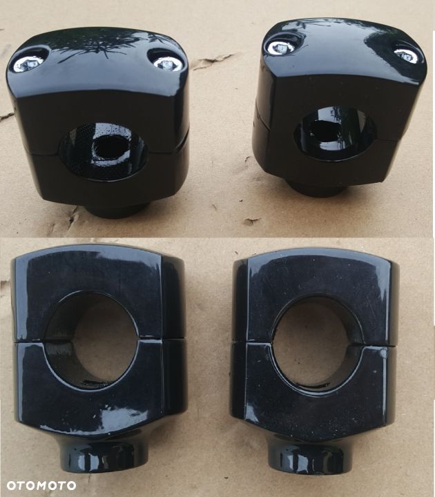 HARLEY SLUPKI KIEROWNICY KLAMRA RISERS UCHWYT - 1