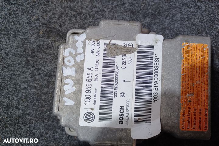 Calculator airbag 1Q0959655A Volkswagen VW Eos 1 [2006 - 2010] Cabrio - 4