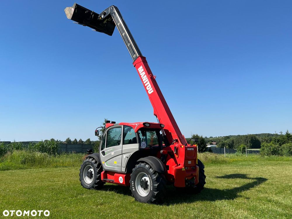 Manitou Ładowarka Teleskopowa  MLT 840-137PS Klimatyzacja Łyżka Widły Merlo JCB 42.7 TF 737 130 541-70 Bobcat TL 38.70 zaczep hydrauliczny - 18