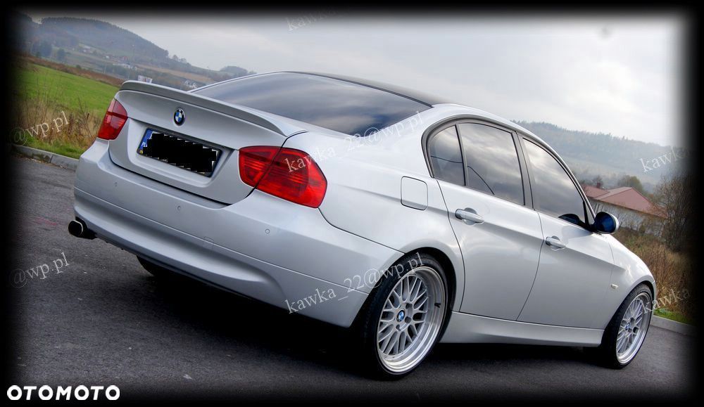BMW 3 E90 SPOILER LOTKA SPOJLER M-TECHNIK PODKŁAD! - 10