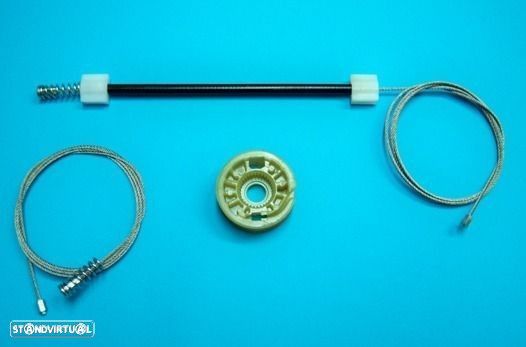kit reparação elevador dos vidros bmw E60 /61 trás - 1