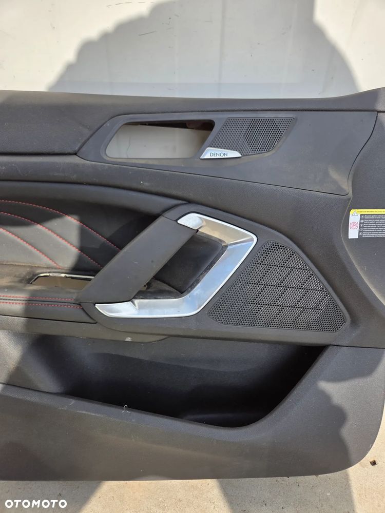 Boczek tapicerka drzwi lewa przednia Peugeot 308 T9 GT - 4
