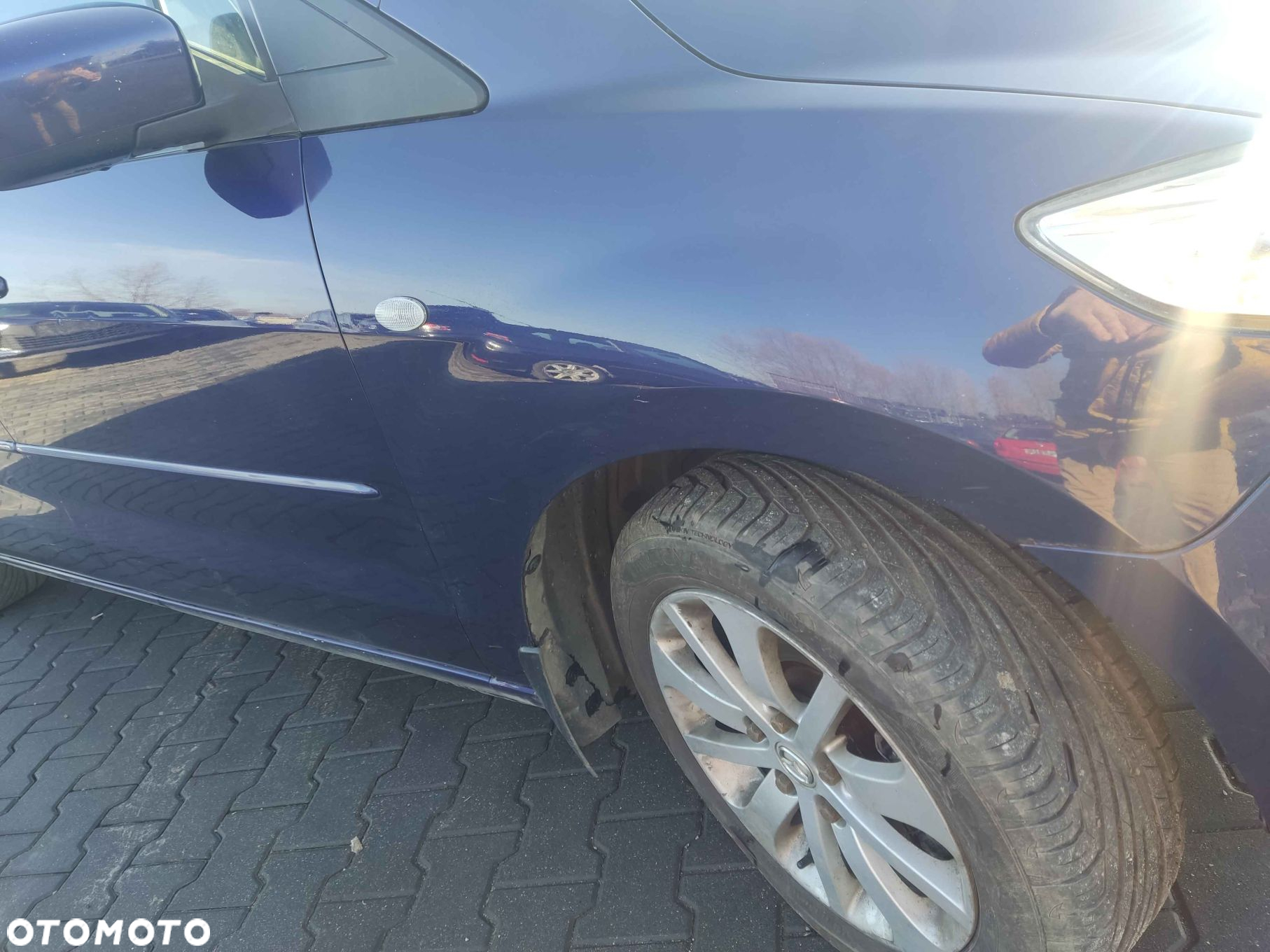 KOMPLETNY PRZÓD MASKA ZDERZAK BŁOTNIK XENON MAZDA 5 I CR 05-07r 25E - 9