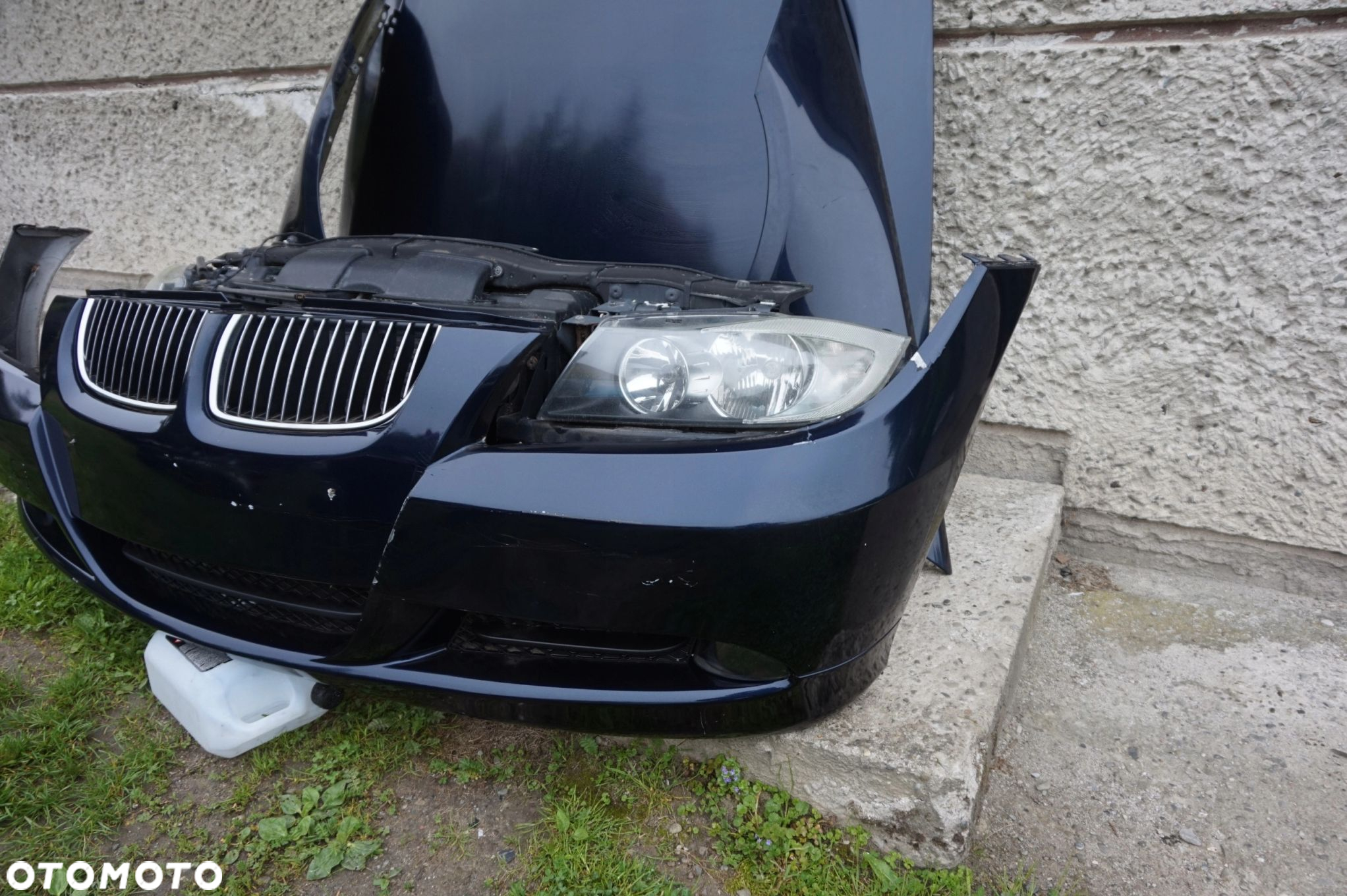 ZDERZAK MASKA LAMPA KOMPLETNY PRZÓD BMW 3 E90 E91 - 3