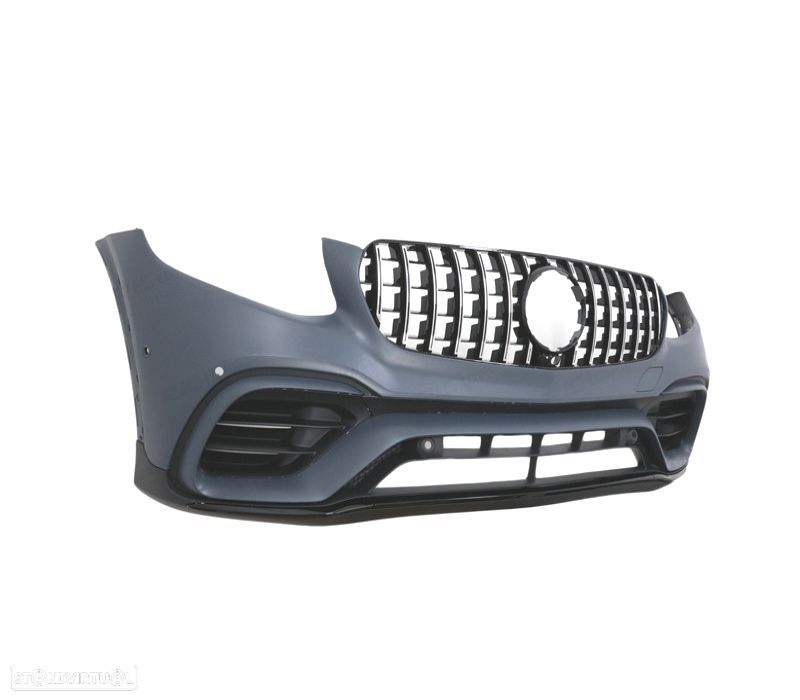 PARA-CHOQUES FRONTAL MERCEDES GLC SUV X253 15-19 LOOK AMG PDC - 2