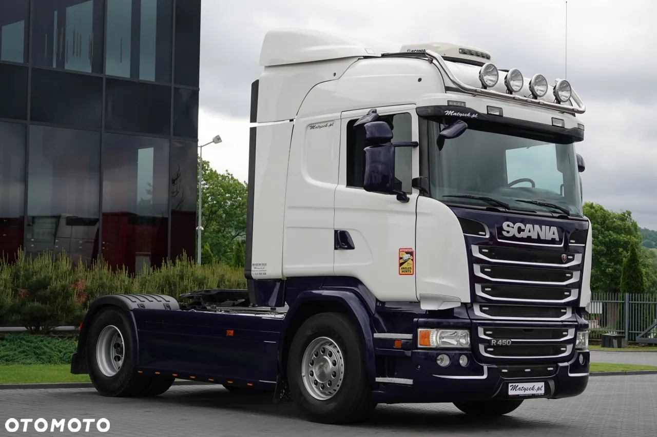 Scania R 450 / RETARDER / KLIMA POSTOJOWA  / EURO 6 / SPROWADZONA - 3