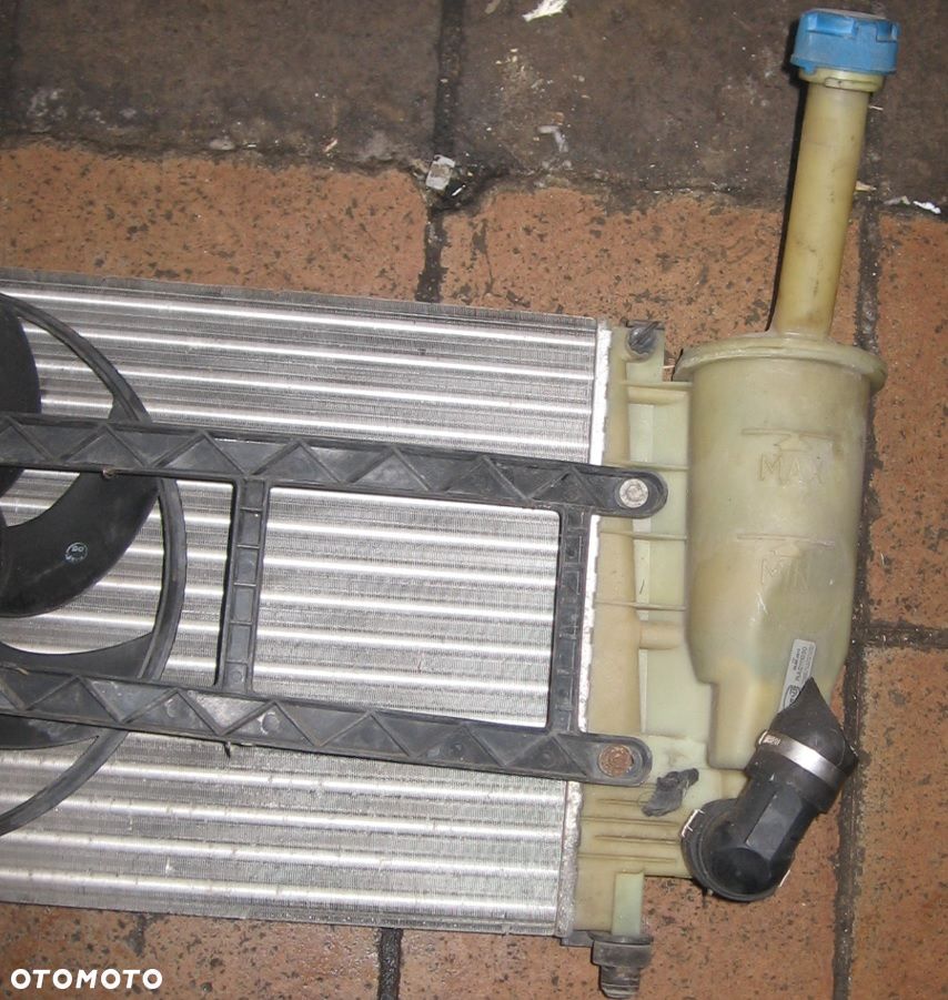 chłodnica wody wentylator FIAT PANDA II 1.1 / 1.2 8V - 3