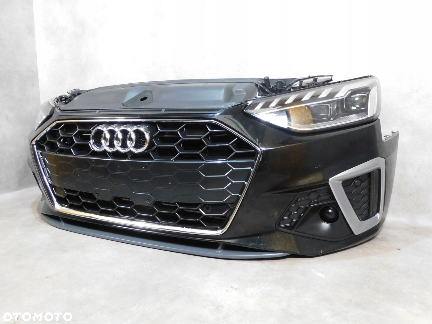 AUDI A4 B9 8W LIFT S LINE PRZÓD ZDERZAK LAMPY MASKA BŁOTNIKI PAS FULL LED - 15