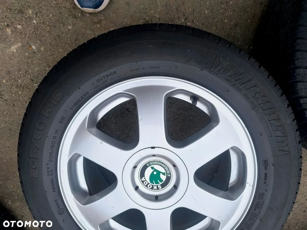 5x100 Alufelgi Felgi Aluminiowe 15 Koła Letnie Lato SKODA OCTAVIA I 1U0 FABIA ROOMSTER RAPID PRAKTIK VW SEAT AUDI Legnica ALU-RAD 4,5mm 195/65 - 11
