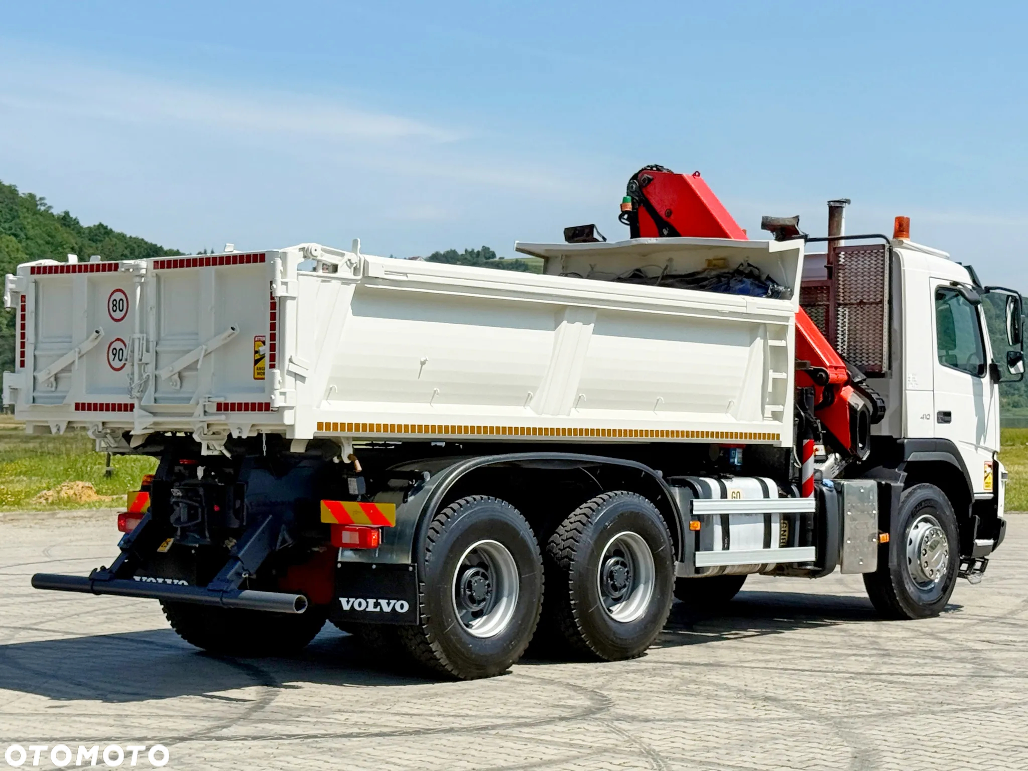 Volvo FMX 410 * WYWROTKA 4,70 m + PK 14002 - EH B + PILOT / 6x4 - 6