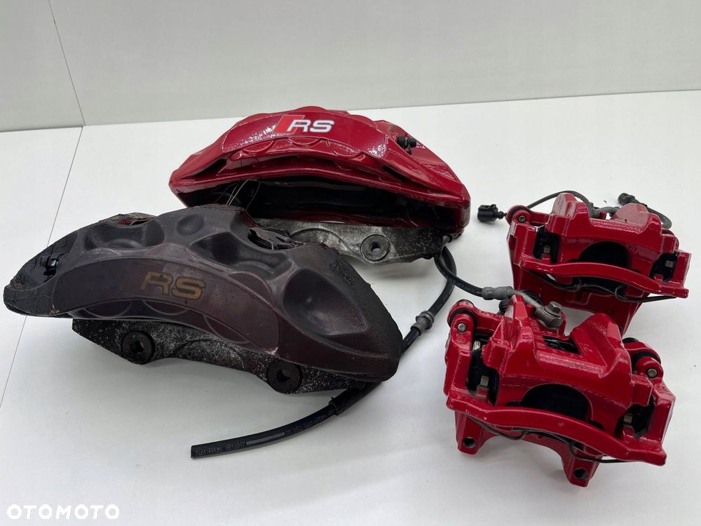 AUDI RS3 8Y ZACISKI PRZÓD TYŁ KOMPLET 83A615105M 83A615106M - 1