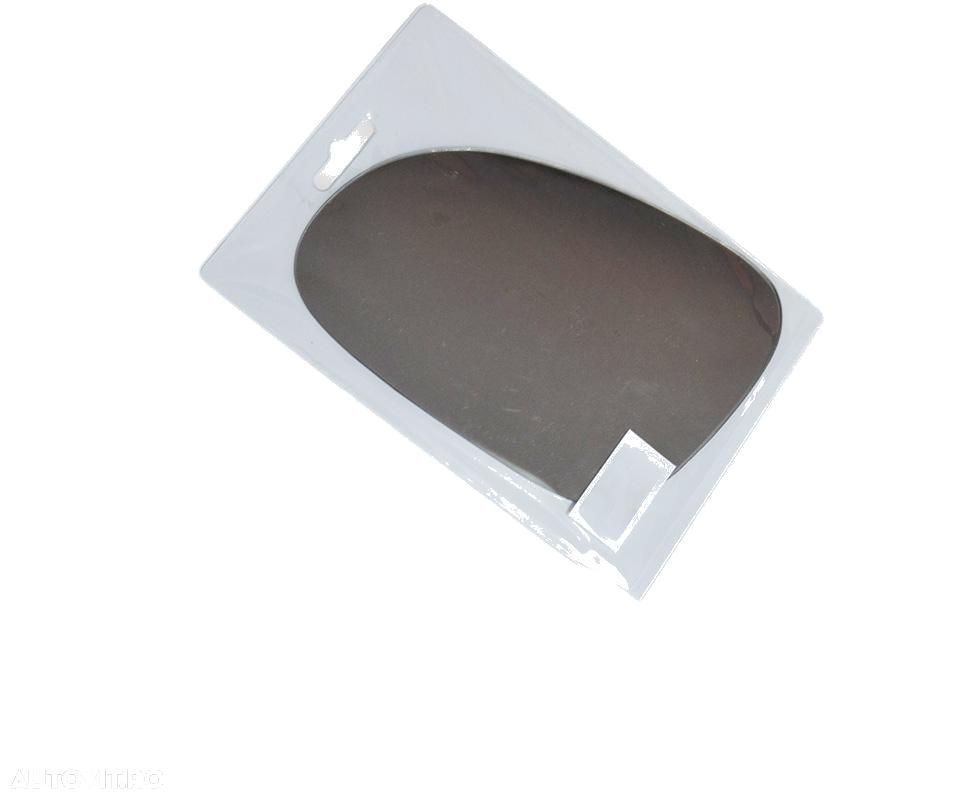 Geam oglinda VW Polo (9N) Hatchback 10.2001-04.2005 Partea Stanga Crom Asferica Fara Incalzire - 1