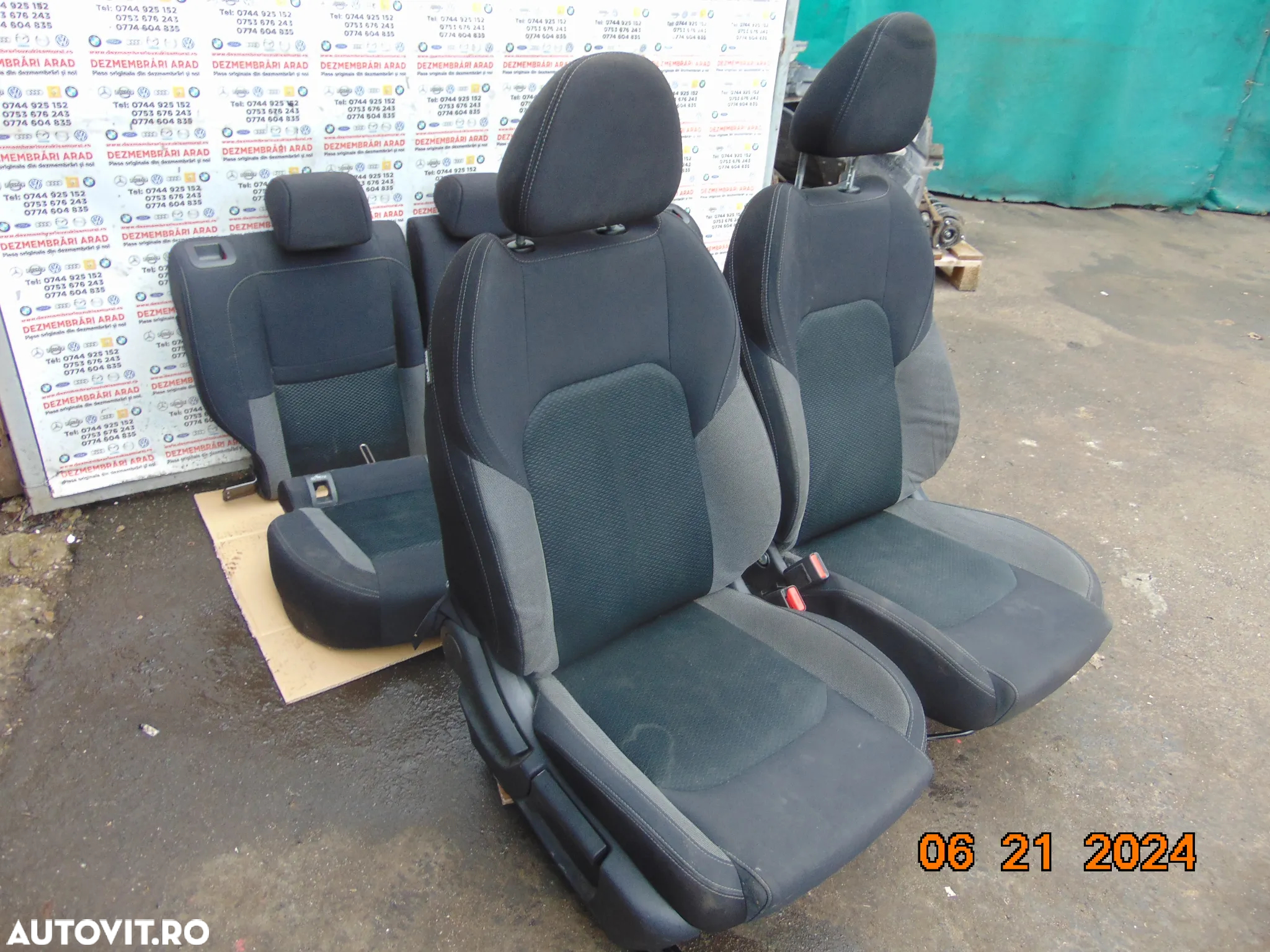 Scaune fata Nissan Qashqai 2013-2021 j11 scaune fata stanga dreapta bancheta banchete j11 - 6