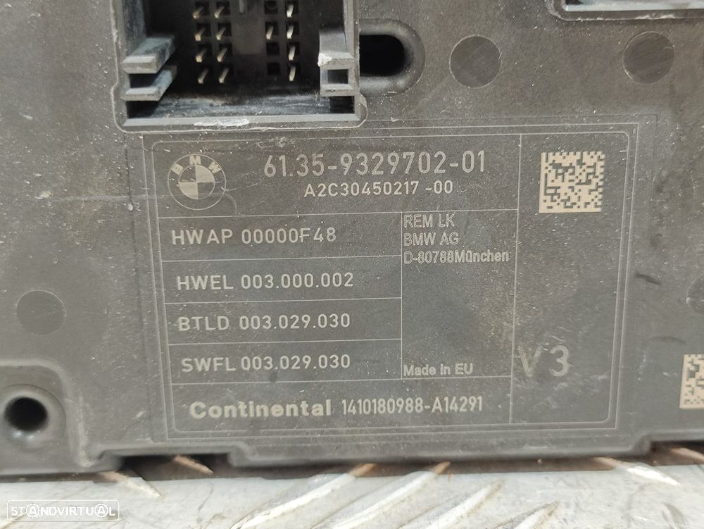 Módulo Comfort Confort Conforto REM V3 BMW Serie 3 F30 - 6