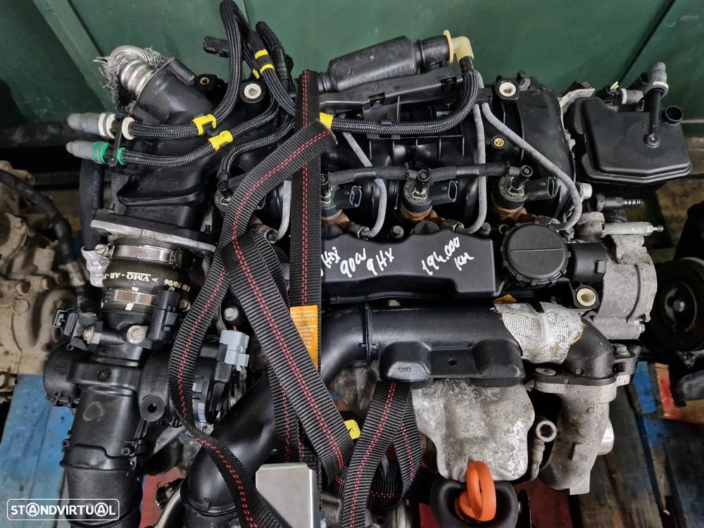 Motor usado 9HX PEUGEOT 307 1.6 HDI 90CV 207 206 308 3008 PARTNER CITROEN C4 C5 407 MINI FORD MAZDA - 1