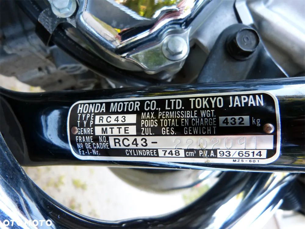 Honda VF - 6