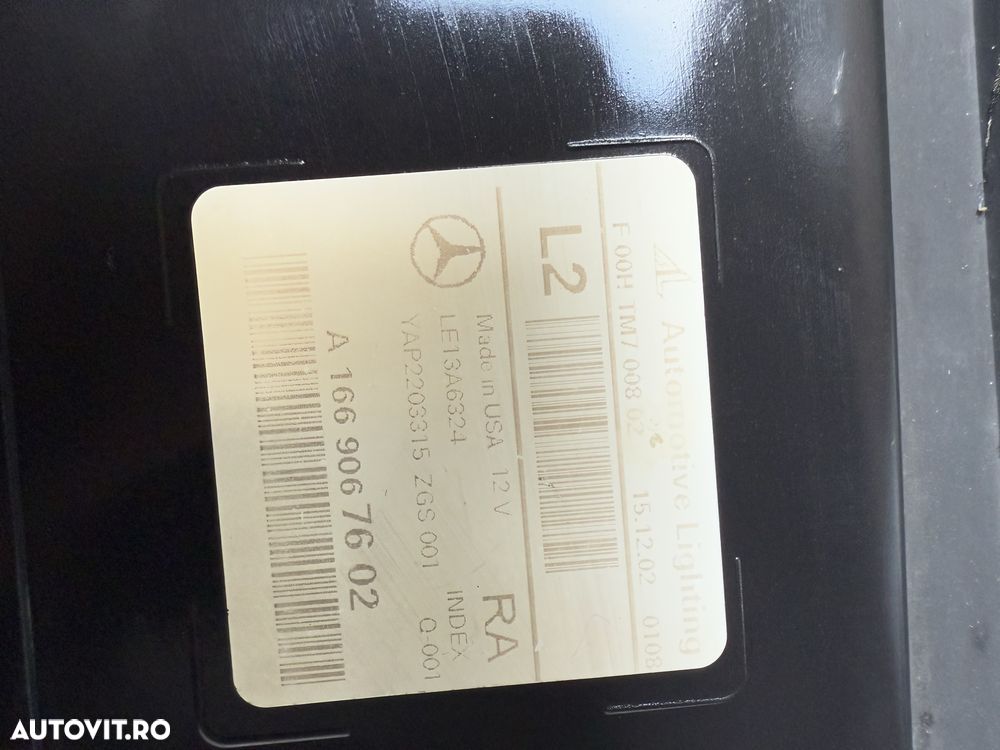 Far stanga dreapta Mercedes GLE W166 ils led - 8