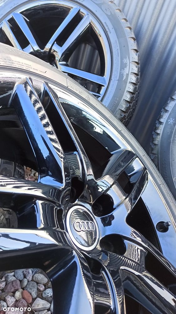 Q5 TIGUAN 19 5x112 Audi Volkswagen Oryginalne Koła Felgi Opony ZIMOWE - 10