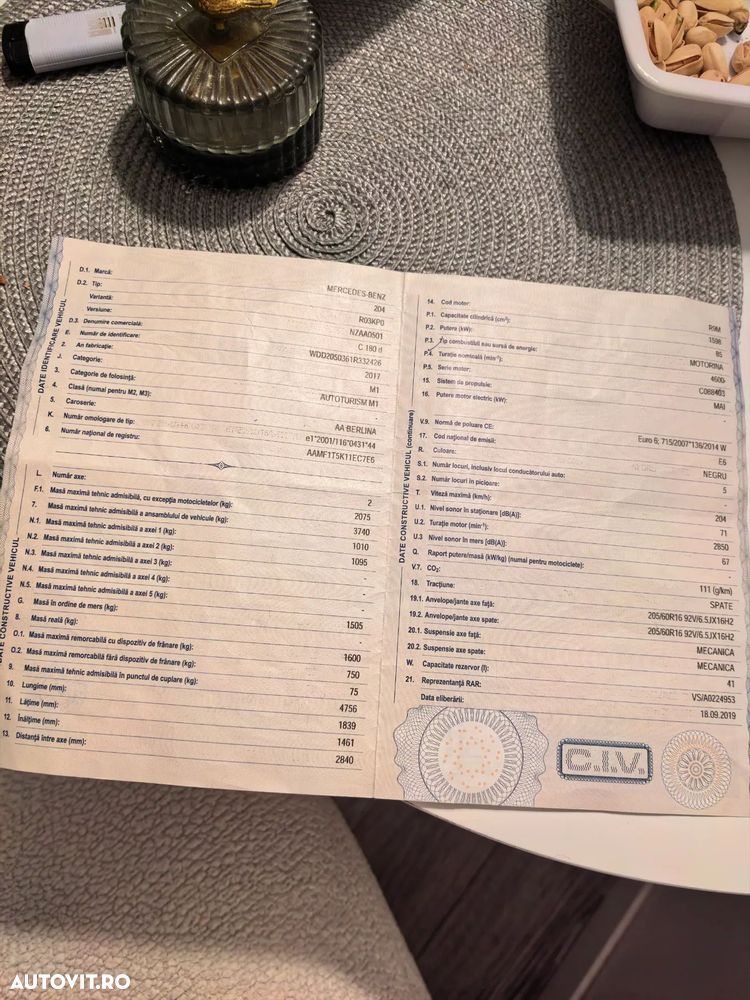 Mercedes-Benz C 180 (BlueTEC) d 7G-TRONIC Avantgarde - 19