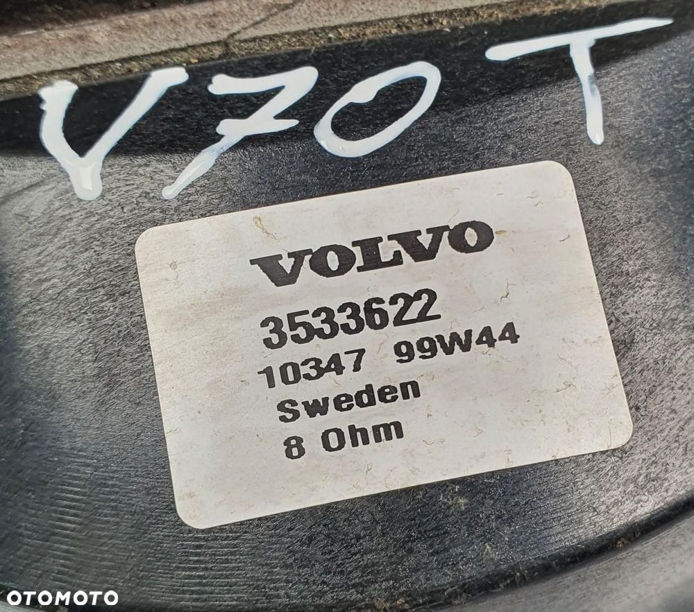 GŁOŚNIK DRZWI LEWY TYŁ VOLVO V70 I 3533622 - 3