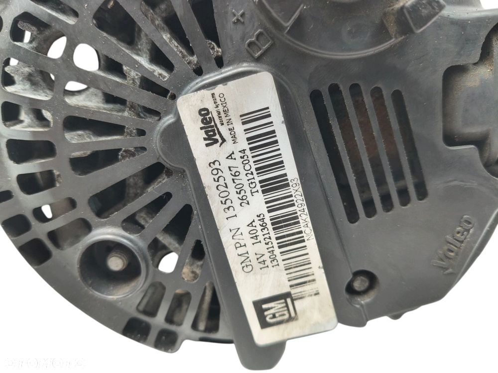 ALTERNATOR Chevrolet Cruze Trax Opel Astra 1.4T 1.6 1.8 13502593 Valeo 140A - 7