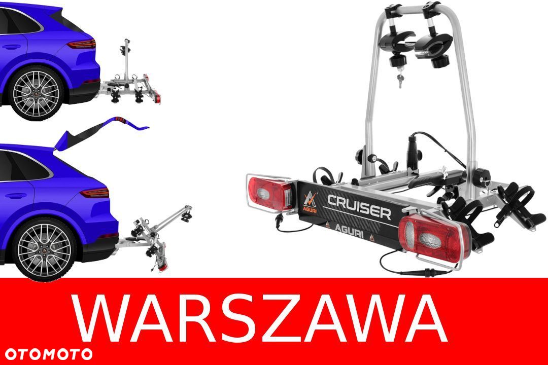 Bagażnik Platforma NA HAK NA 2 rowery AGURI CRUISER Ultimate - 1