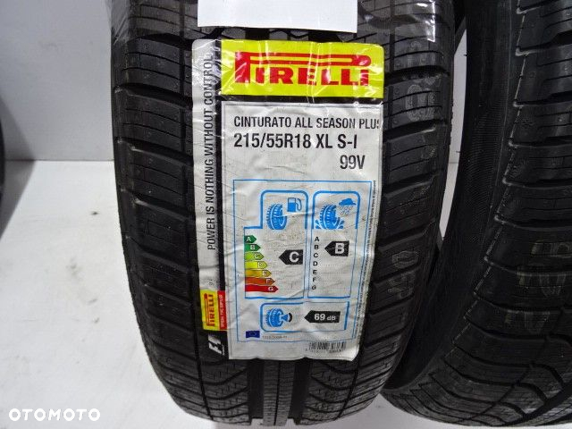 Opony 215/55/18 2szt PIRELLI 4S NOWE (22139) - 2