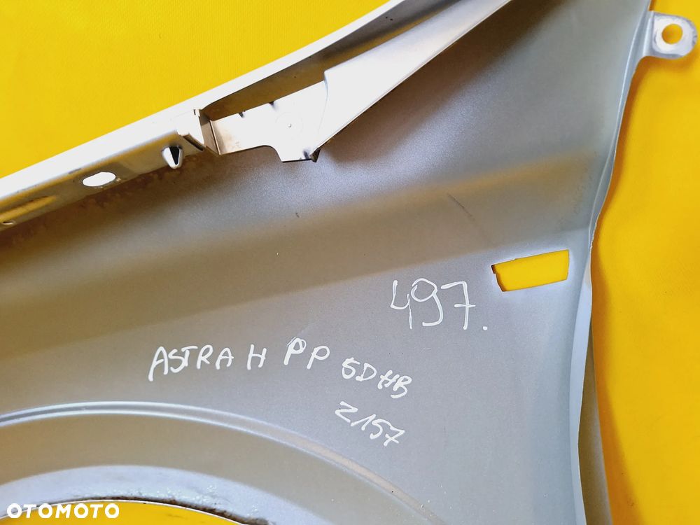 BŁOTNIK PRAWY PRZÓD PRZEDNI OPEL ASTRA III H LAK: Z157 NR497 - 10