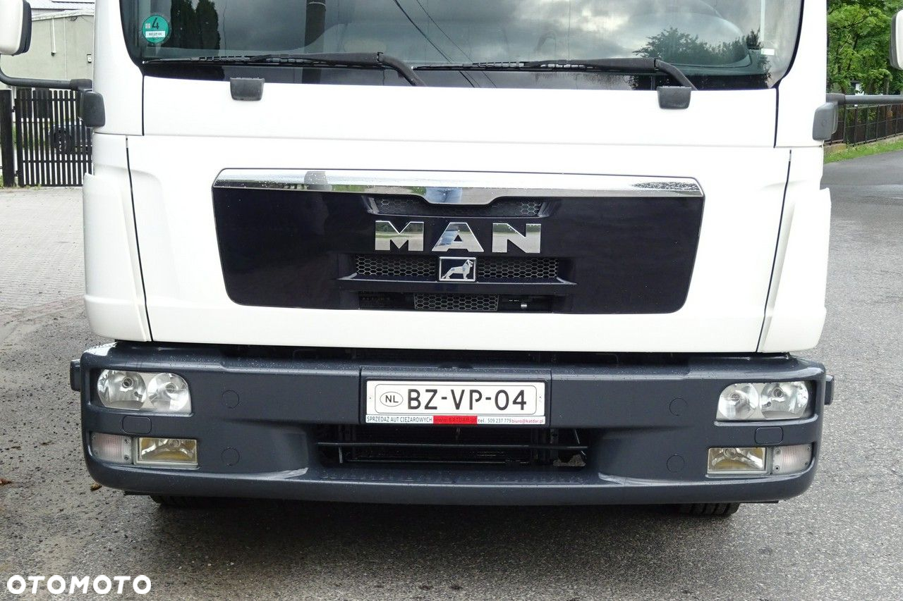 MAN TGL12.220 Euro 5 kontener 19 palet winda klapa Sprowdzony - 23