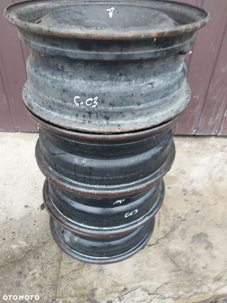 Felgi komplet Felga 14 cali 4x108 Citroen C3 C2 Berlingo Peugeot Partner - 2