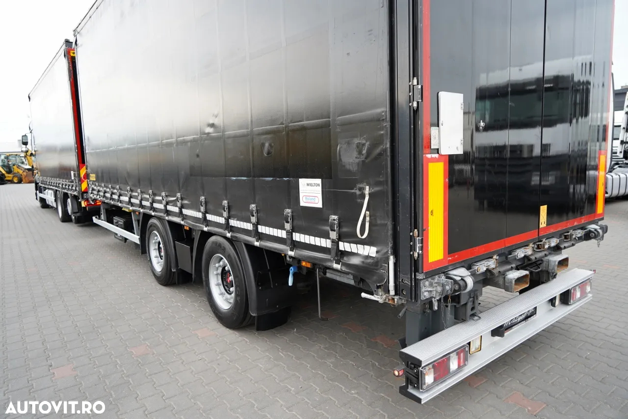 DAF XF 480 / COMBINAȚIE TANDEM / 120 M3 / TRANSPORT / I-PARK COOL / WIELTON / 2019 / CONTRACT DE SERVICE POST-SERVICE - 12