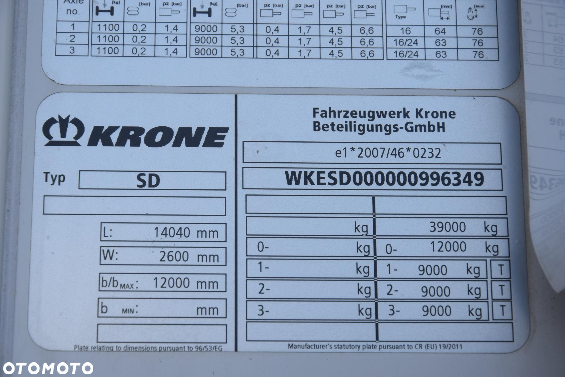 Krone SDR Cool Liner FP 60 ThermoKing SLXi 300 - 16