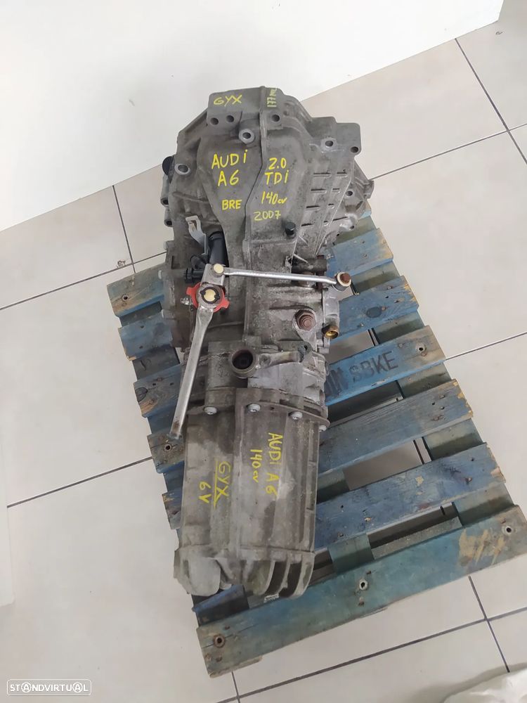 Motor audi A6 2.0TDI 140cv BRE - A6 C6 - caixa 6 velocidades GYX ano 2007 - 14