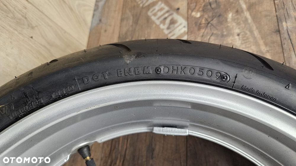 Felga koło tył Suzuki GSX 1300 R Hayabusa 2008 + opona Bridgestone 190/50ZR17 - 6