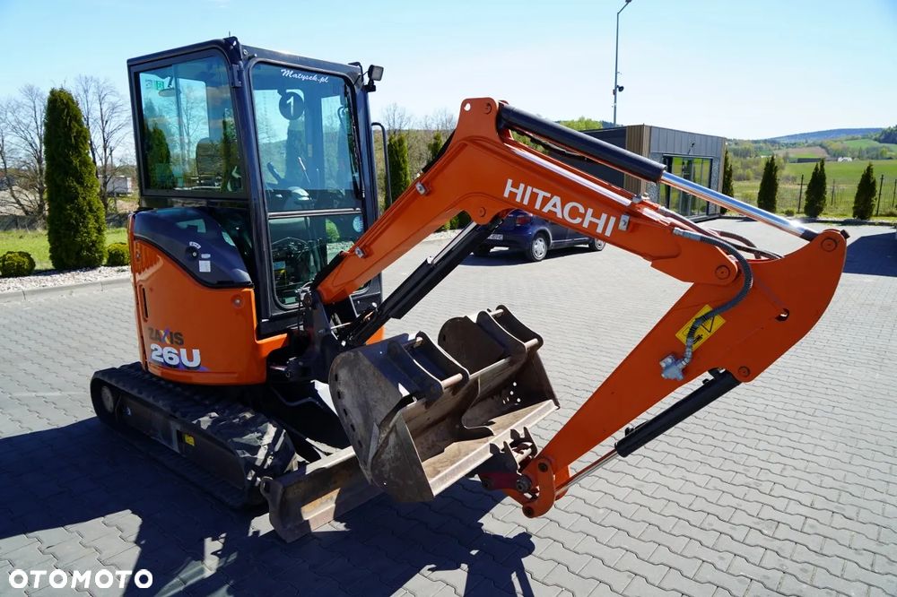 Hitachi ZX26U-6 CR / MINIKOPARKA / 2022 ROK / 1900 MTH / KOMPLET ŁYŻEK - 16