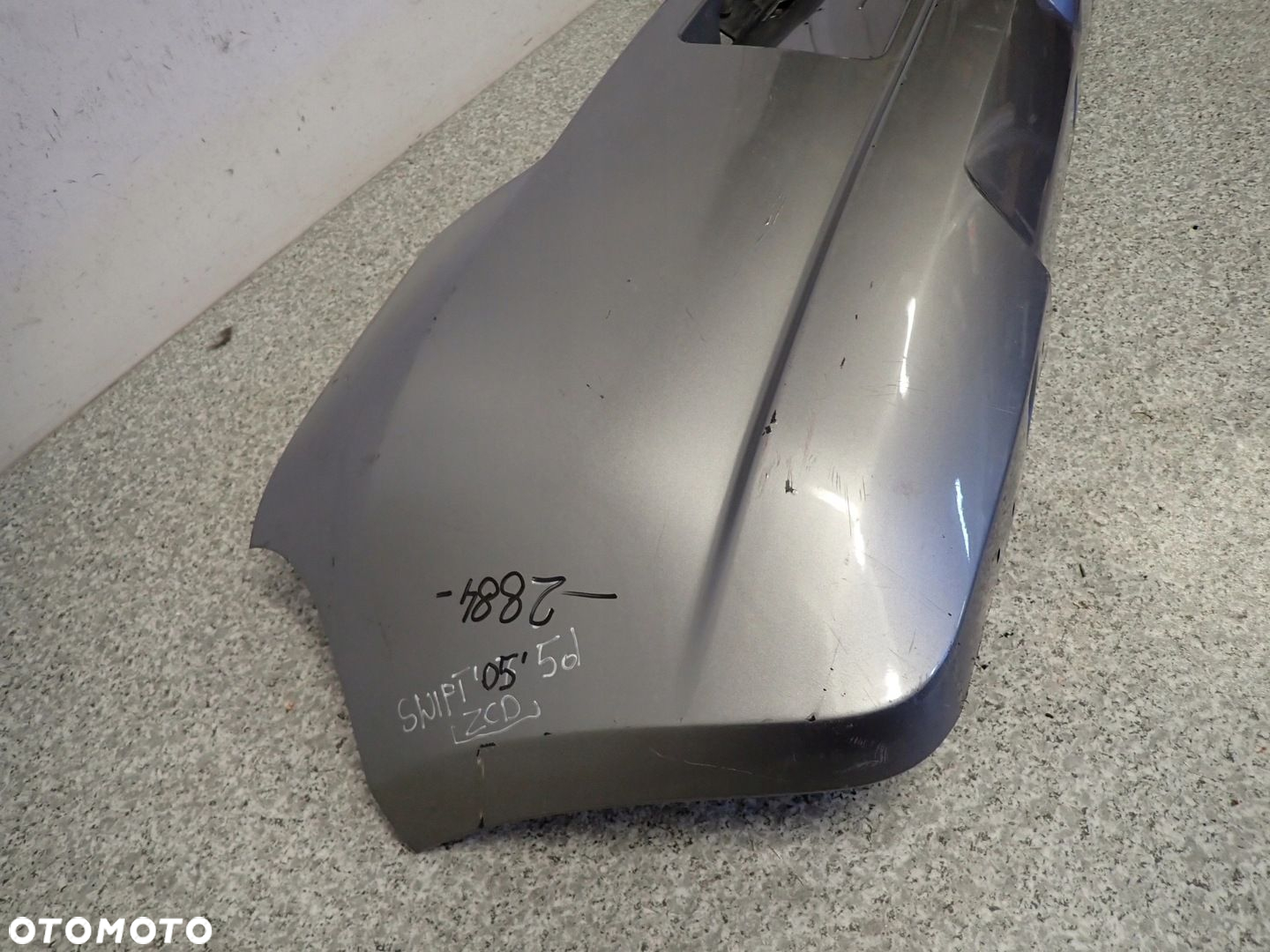 SUZUKI SWIFT IV MK6 05-07 ZDERZAK TYLNY ZCD USZKODZONY - 5