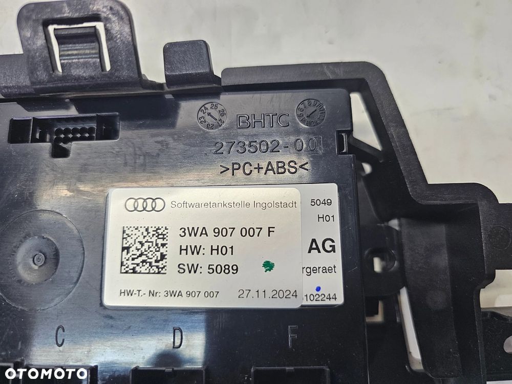 MODUŁ STEROWNIK KLIMATYZACJI AUDI A3 8Y 3WA907007F VW SEAT SKODA - 4