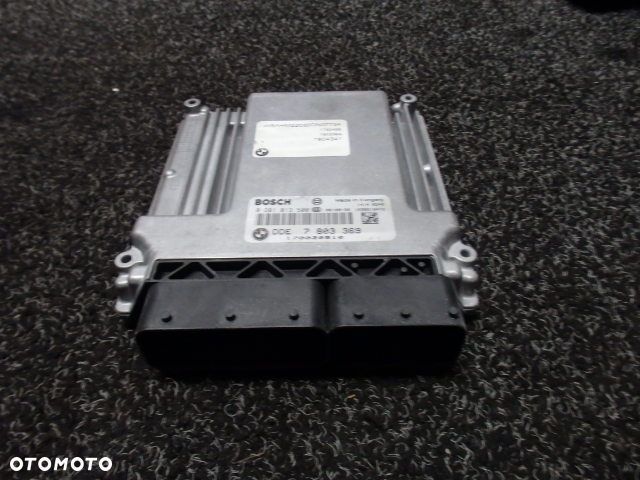 BMW E60 E65 E66 E90 STEROWNIK KOMPUTER SILNIKA M57 3.0D 7803369   RAF-AUTO CZĘŚCI BMW - 1