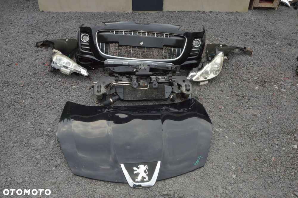 zderzak przód maska błotnik lampa komplet przód peugeot 4007 - 4