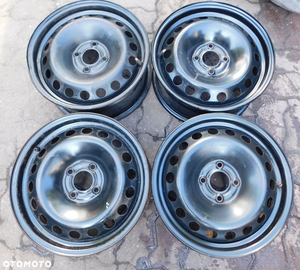 felgi stalowe 4szt 15" RENAULT CLIO MODUS MEGANE SCENIC THALIA NISSAN NOTE - 1