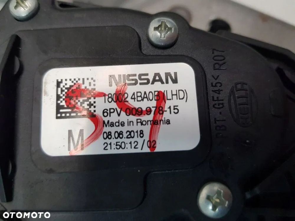 POTENCJOMETR PEDAŁ GAZU HAMULCA KADJAR QASHQAI J11 - 6