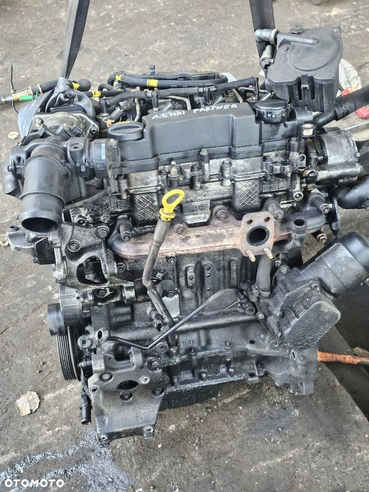 SILNIK 9HX 9HZ 9H01 9H02 CITROEN BERLINGO 1.6HDI - 4